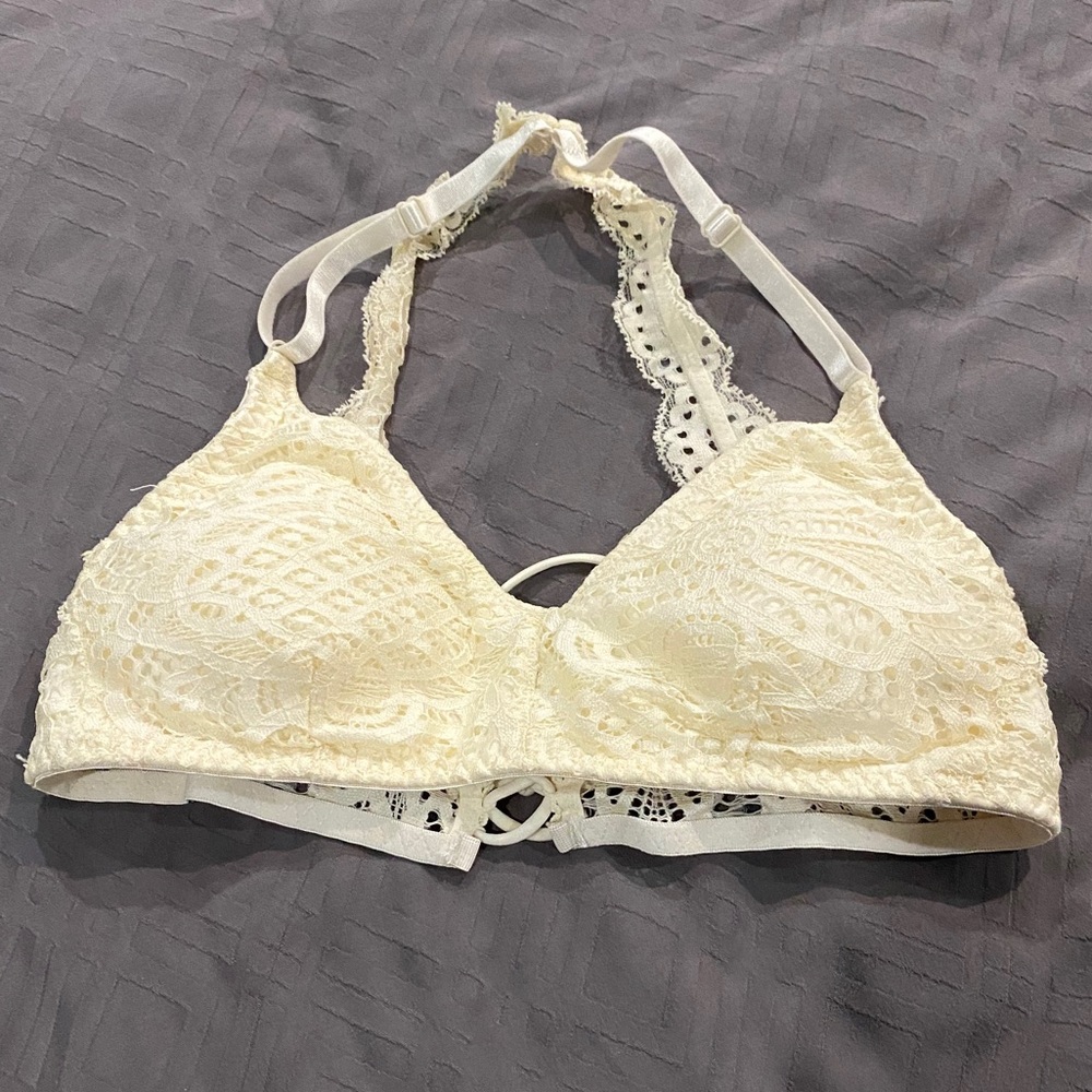 Sexy ivory bralette by Rue 21 size M